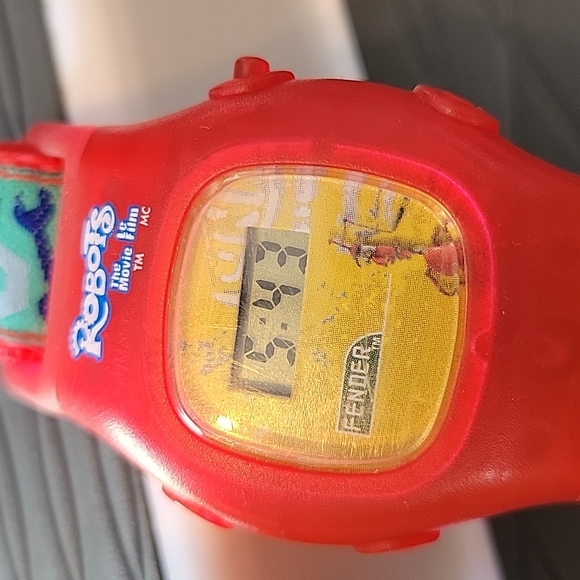 Lot of 3 VINTAGE KELLOGG'S ROBOTS THE MOVIE FENDER & Piper CHARACTER WRISTWATCH - Picture 6 of 9